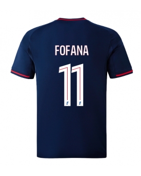 Billige Fotballdrakt Olympique Lyonnais Malick Fofana #11 Replika Bortedrakt 2025-26 Kortermet Billige Fotballdrakt Olympique Lyonnais Malick Fofana #11 Replika Bortedrakt 2025-26 Kortermet